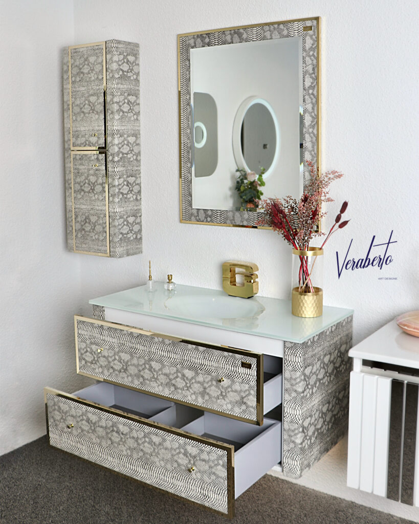 رنگ روشویی کابینتی