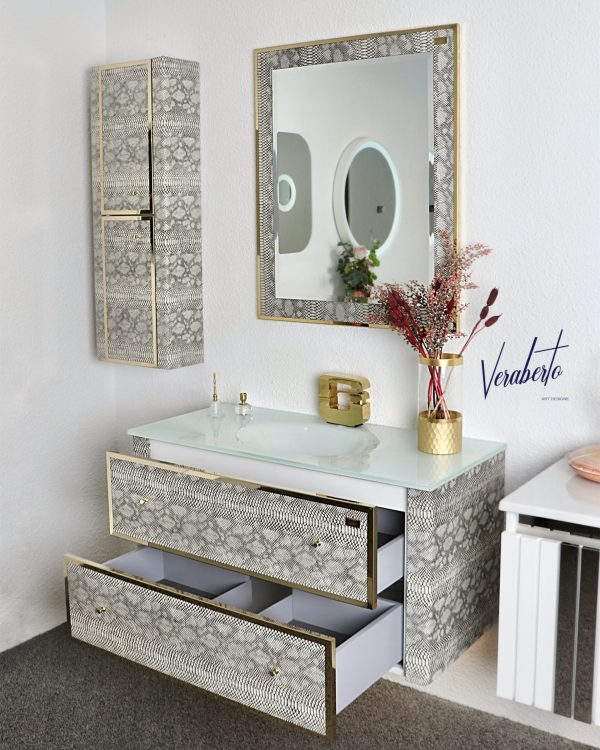رنگ روشویی کابینتی