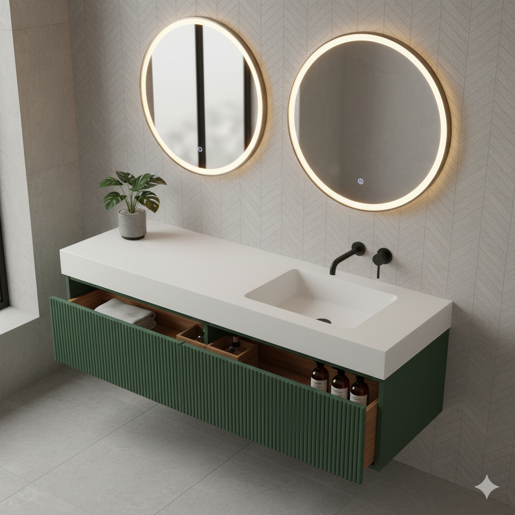 کابین روشویی شیرآلات توکار